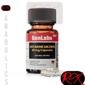 OSTARINE – MK2866 25 MG / PER CAPSULE – 30 CAPSULES- GENLABS