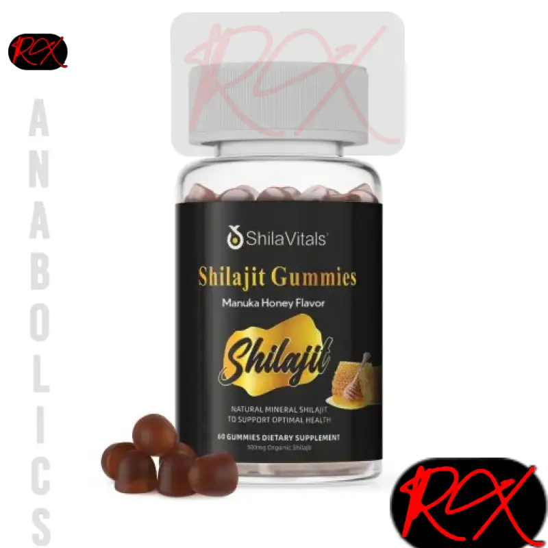 SHILAJIT GUMMIES ( 500MG ORGANIC SHILAJIT ) [60 GUMMIES – MANUKA HONEY FLAVOR – SHILAVITALS - Image 2