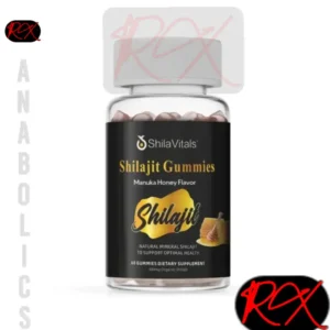 SHILAJIT GUMMIES ( 500MG ORGANIC SHILAJIT ) [60 GUMMIES – MANUKA HONEY FLAVOR – SHILAVITALS