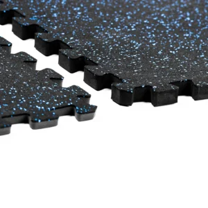 Rubber-Topped Foam Floor Tiles